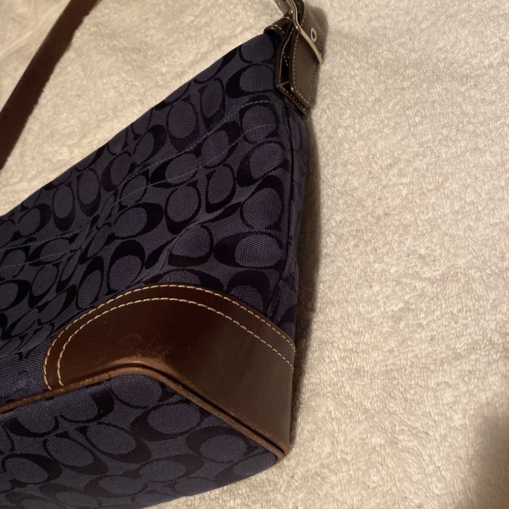 Coach Signature Shoulder Bag - Picture 8 of 12